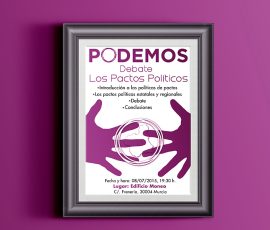 Cartel Podemos